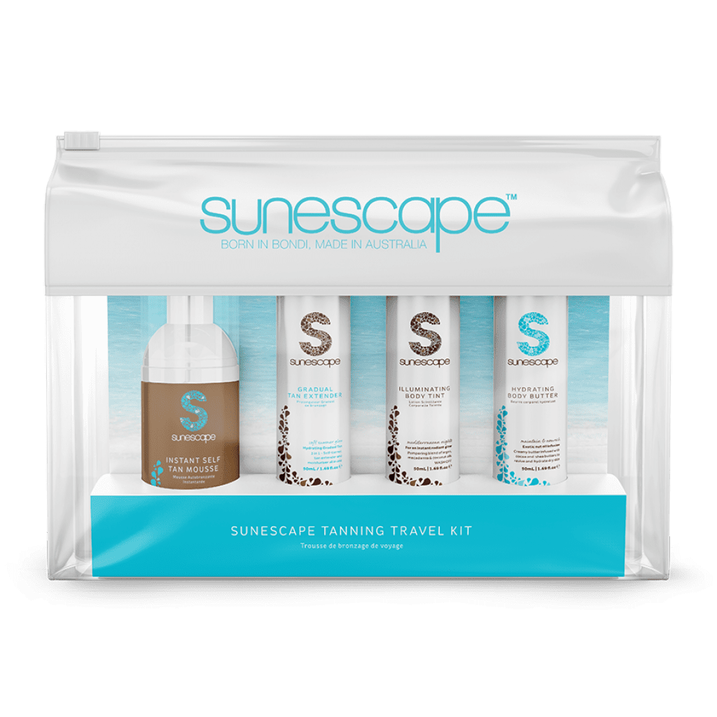 Sunescape Tanning Travel Kit (FREE Application & Tan Removal Mitts ...